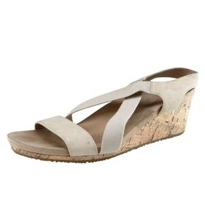 Life Stride Sz 9 M Brown Strappy Synthetic Women Sandals Mexico